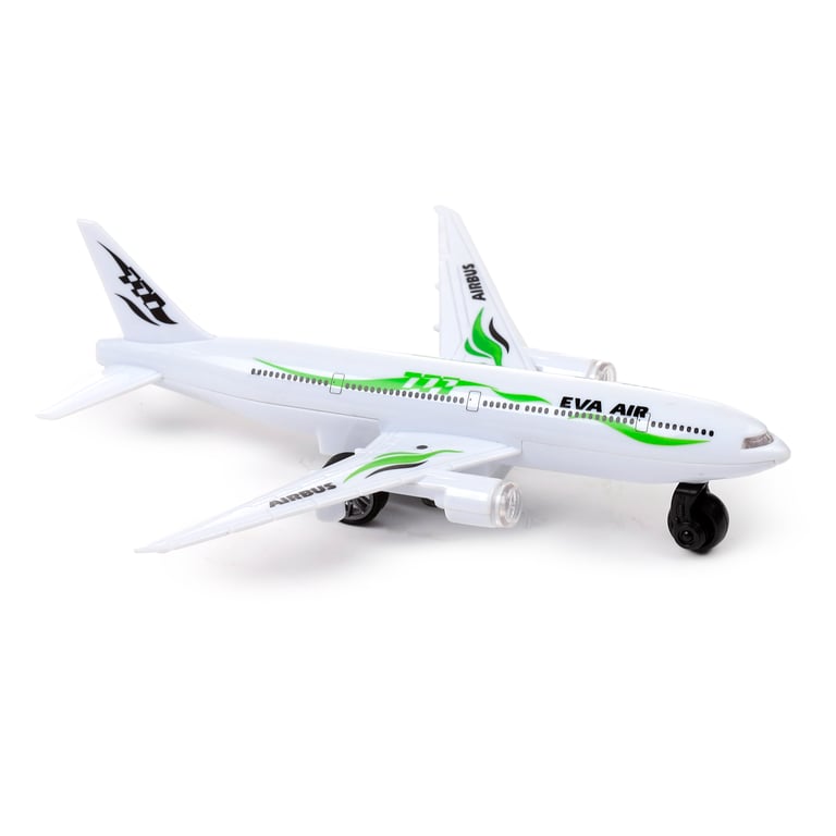 Sky Team Jet Push/Pull Light & Sound Action Toy - CE Marked and Battery Included