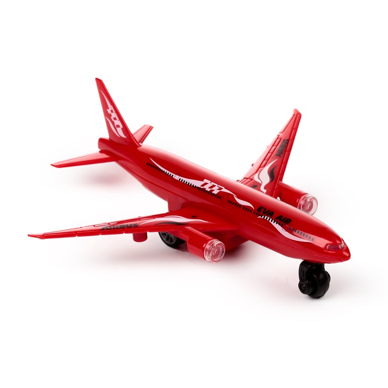 Sky Team Jet Push/Pull Light & Sound Action Toy - CE Marked and Battery Included