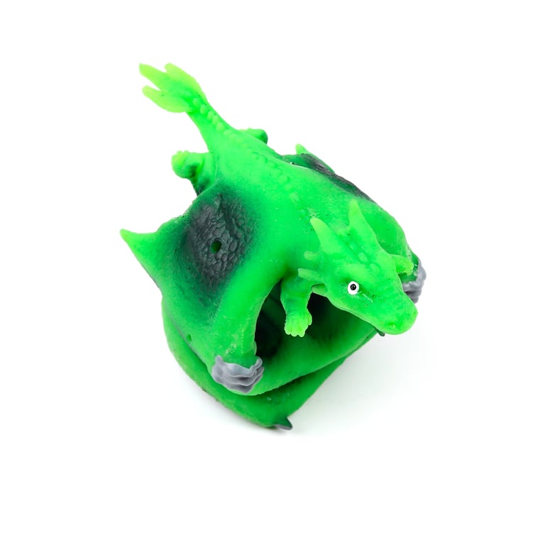 Dragon Wrist Slap Toy - CE/UKCA Marked & EN71 Compliant Plastic Metal Fun Toy