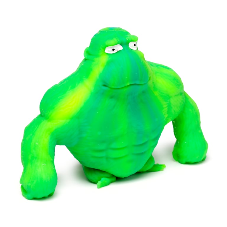 Gorilla Stretchy Fidget Toy - CE/EN71 Compliant TPR Rubber Stress Reliever