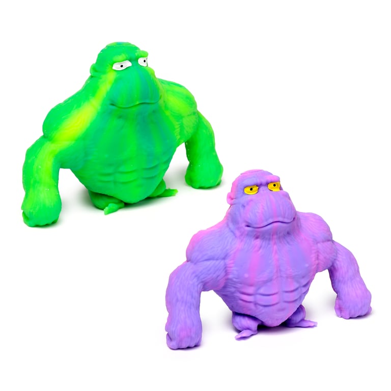 Gorilla Stretchy Fidget Toy - CE/EN71 Compliant TPR Rubber Stress Reliever