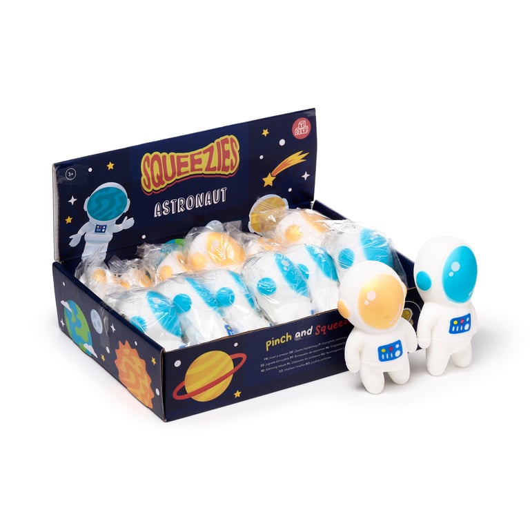 Stretchy Squeezy Fidget Toy - Spaceman Astronaut (CE/UKCA & EN71 Compliant)