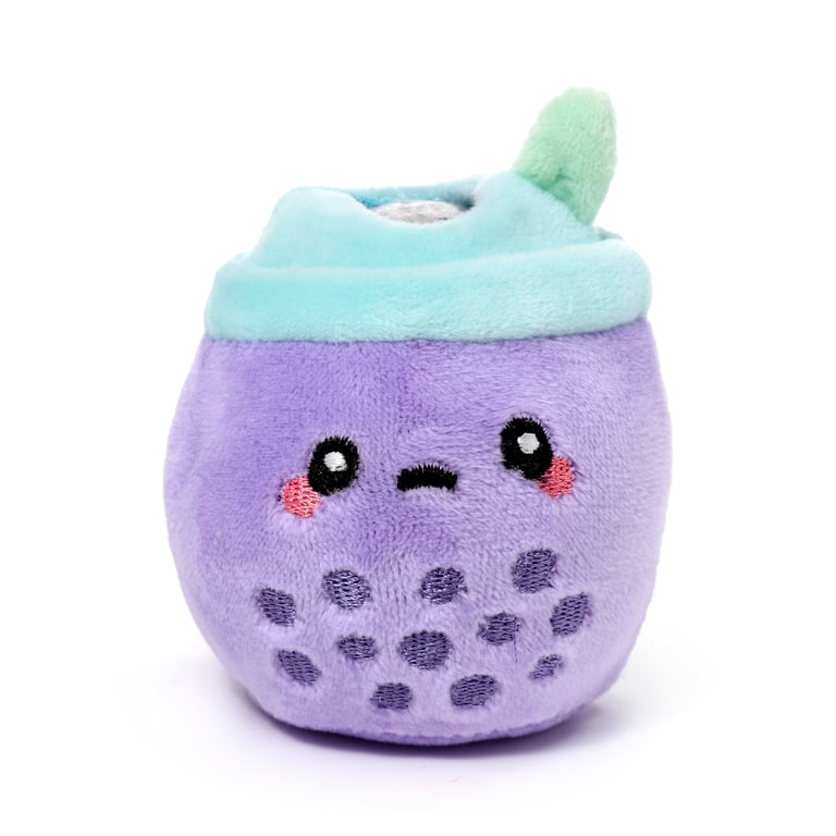 Queasy Squeezies Foodiemals Bubble Tea Fidget Toy - CE/EN71 Marked Polyester & Polyacrylate Beads for Adults and Kids Over 3 Years