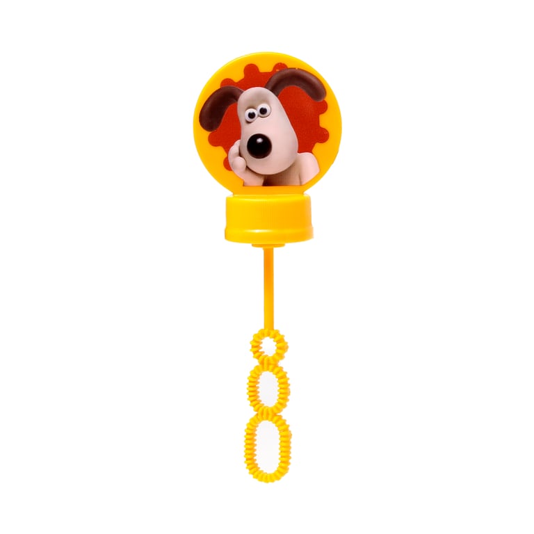 Wallace & Gromit Fun Kids Bubbles - CE Marked & EN71 Compliant Plastic Bubble Solution 35ml