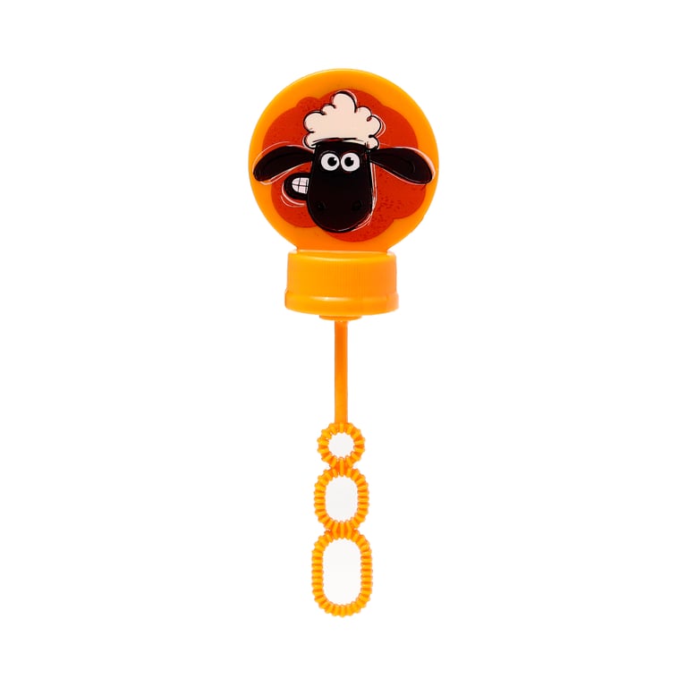Shaun the Sheep Fun Kids Bubbles - CE/UKCA Marked & EN71 Compliant 35ml Plastic Bubble Set
