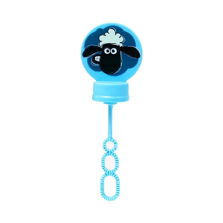 Shaun the Sheep Fun Kids Bubbles - CE/UKCA Marked & EN71 Compliant 35ml Plastic Bubble Set