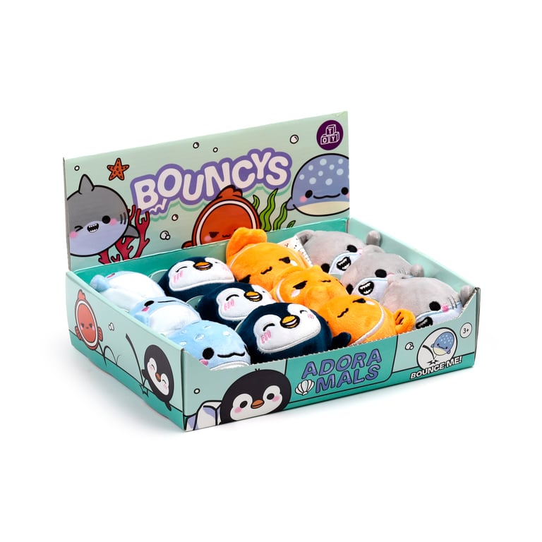 High Bounce Ocean Plush Ball Toy - CE & EN71 Certified, Rubber Hollow Construction, Suitable from 3 Years