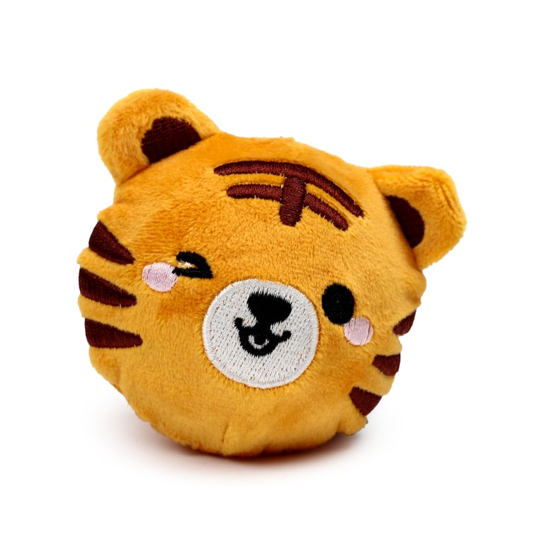 Adoramals Wild High Bounce Plush Ball Toy - CE/UKCA Marked & EN71 Certified Rubber Toy