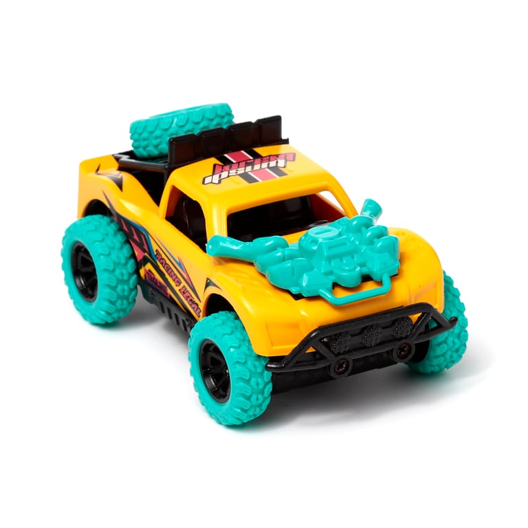 Plastic ABS Engine Pop Stunt Car - CE Marked, EN71 Compliant Toy for Kids