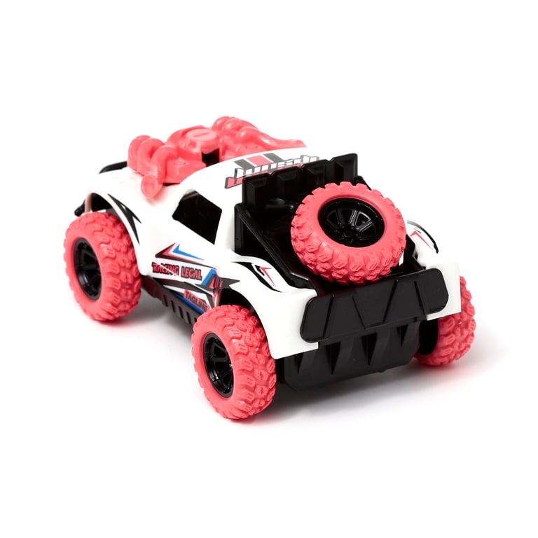 Plastic ABS Engine Pop Stunt Car - CE Marked, EN71 Compliant Toy for Kids