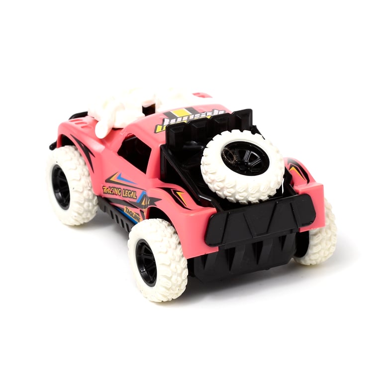 Plastic ABS Engine Pop Stunt Car - CE Marked, EN71 Compliant Toy for Kids