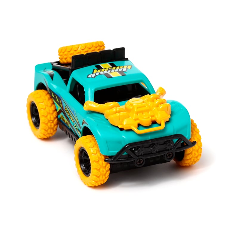 Plastic ABS Engine Pop Stunt Car - CE Marked, EN71 Compliant Toy for Kids