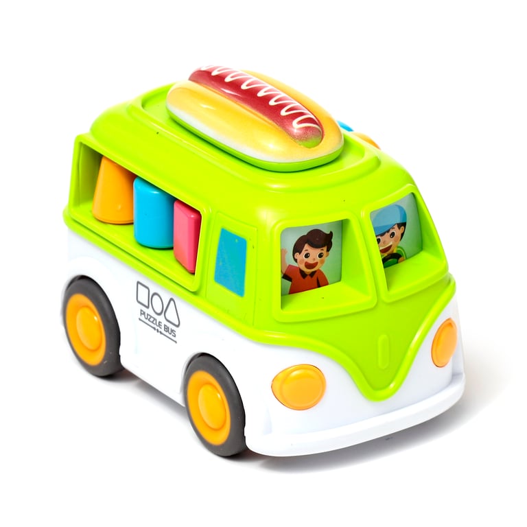 Kids Friction Action Toy - CE Marked Plastic Food Truck Suitable for Ages 3