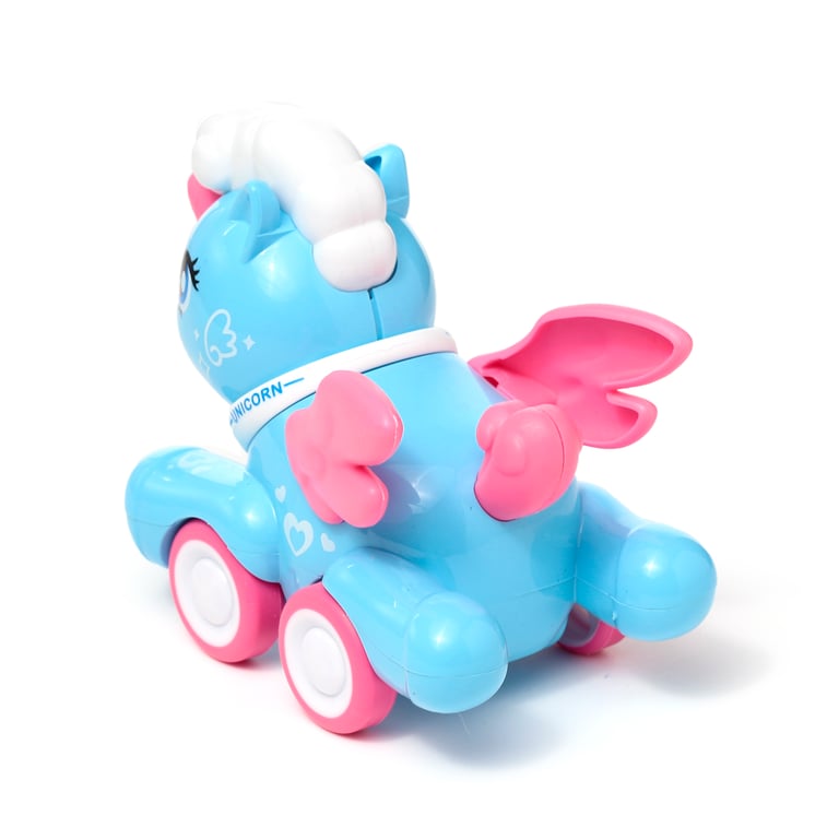 Winged Unicorn Press & Go Action Toy - CE Marked and EN71 Compliant