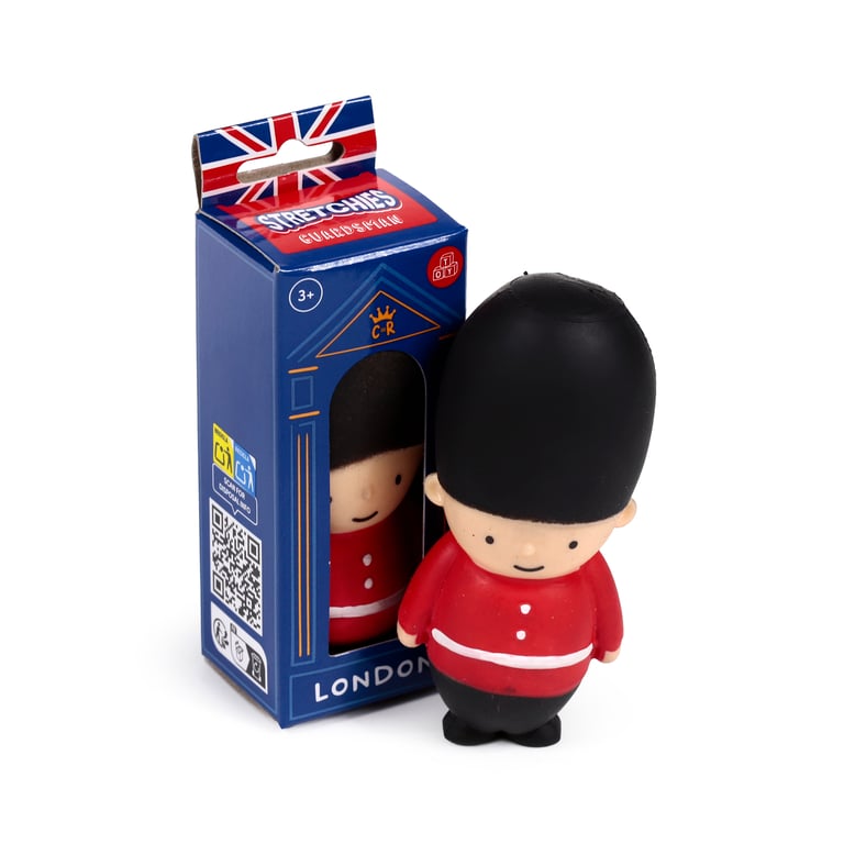 CE Marked Stretchy Fidget Toy - Guardsman (TPR Rubber)
