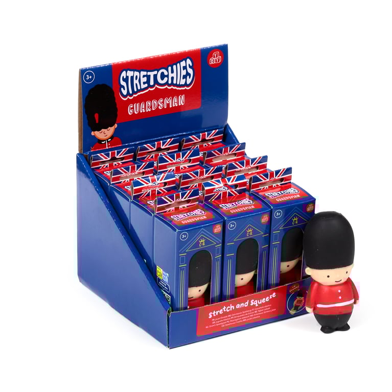CE Marked Stretchy Fidget Toy - Guardsman (TPR Rubber)