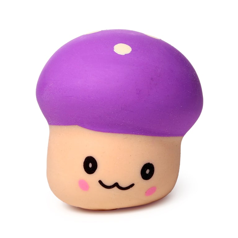 Mushroom Stretchy Squeezy Fidget Toy - CE/UKCA Marked & EN71 Compliant