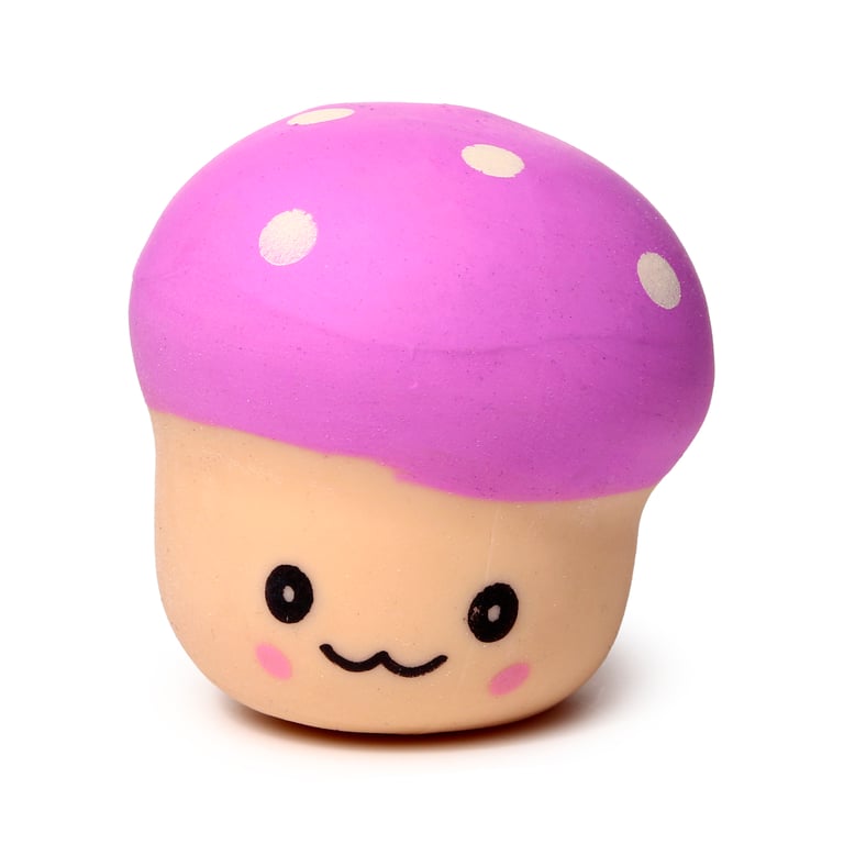 Mushroom Stretchy Squeezy Fidget Toy - CE/UKCA Marked & EN71 Compliant