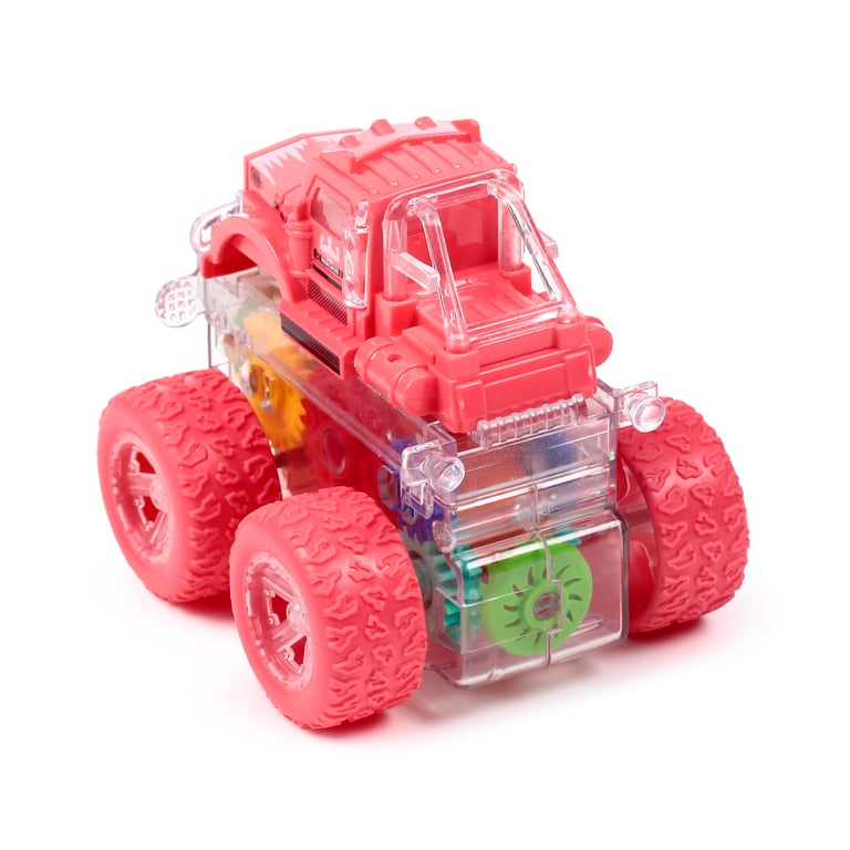 Kids Friction Action Stunt Tractor with Gears - CE/UKCA Marked and EN71 Safety Certified