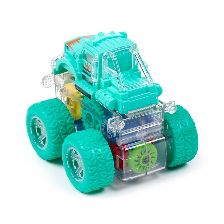 Kids Friction Action Stunt Tractor with Gears - CE/UKCA Marked and EN71 Safety Certified