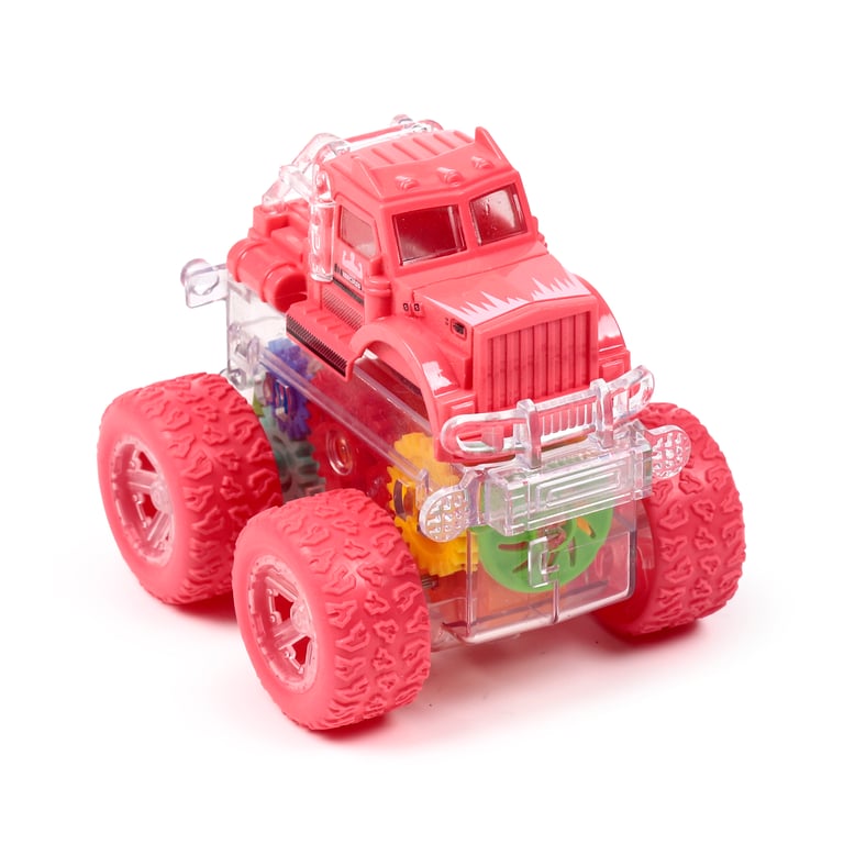 Kids Friction Action Stunt Tractor with Gears - CE/UKCA Marked and EN71 Safety Certified