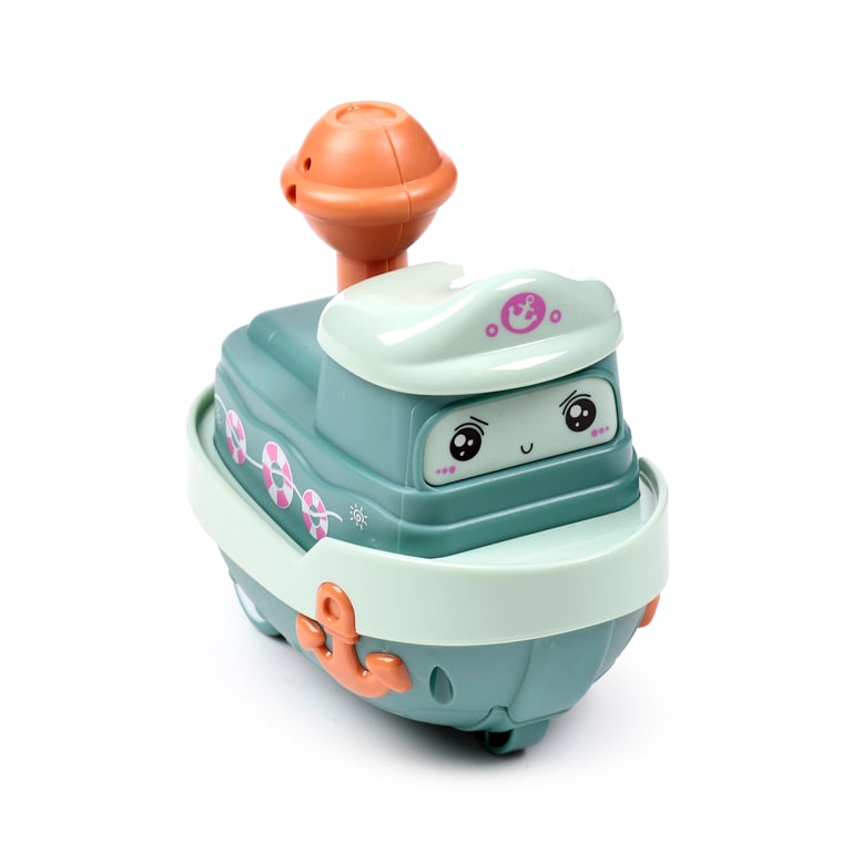 CE Marked Kids Friction Action Toy - Cute Plastic ABS Ship for 3 Years