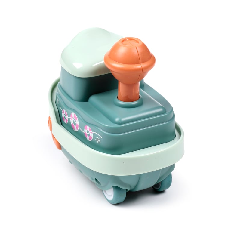 CE Marked Kids Friction Action Toy - Cute Plastic ABS Ship for 3 Years