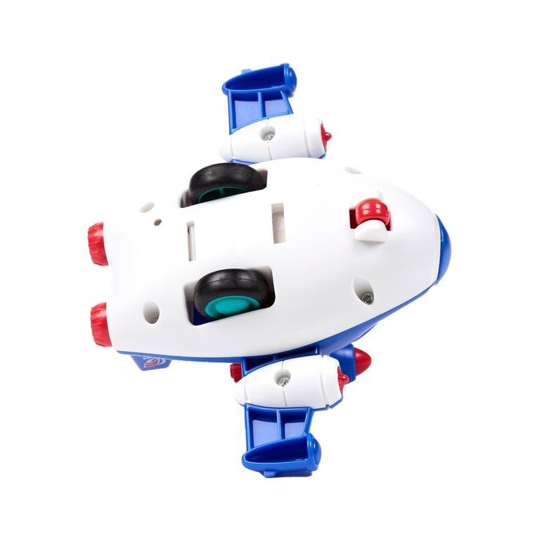 Press & Go Cute Aircraft Toy - EN71 Compliant and CE Marked Plastic Action Figure