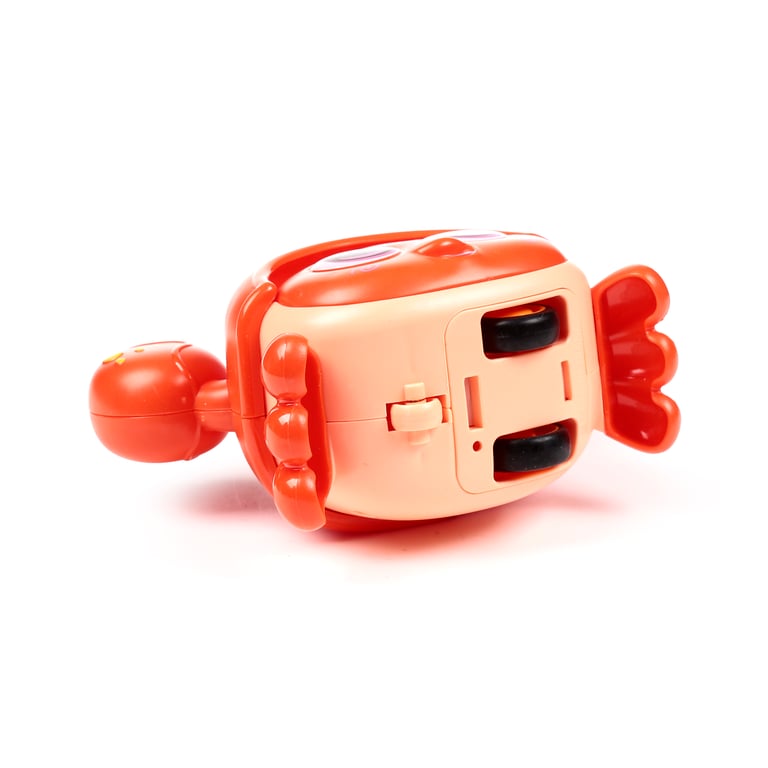 Press & Go Cute Crab Action Toy - Safe and Fun Plastic Playset for Kids