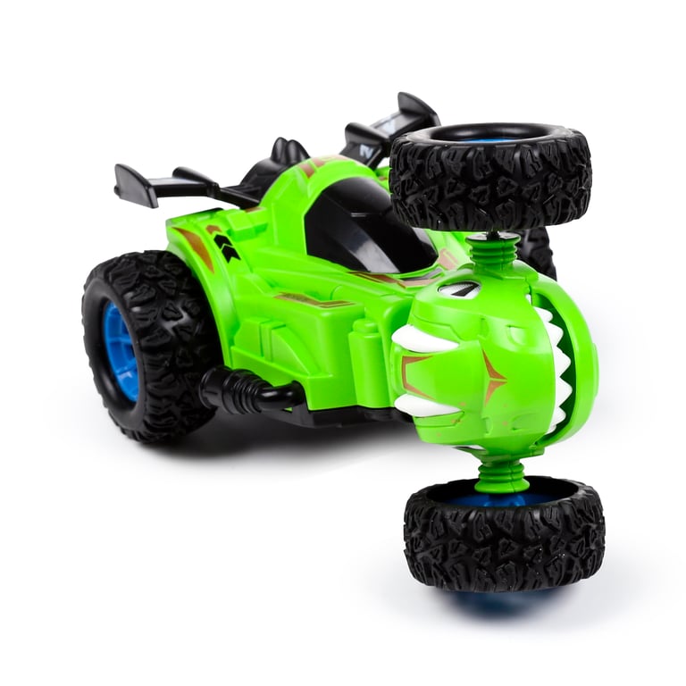 Kids Friction Light & Sound Lizard Race Car Toy - CE Marked, EN71 Compliant, Batteries Included