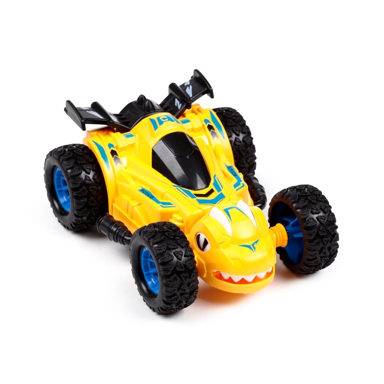 Kids Friction Light & Sound Lizard Race Car Toy - CE Marked, EN71 Compliant, Batteries Included