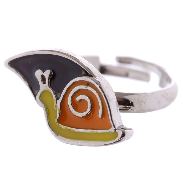 Animal & Flower Mood Ring - Adjustable and CE Marked Jewelry for Kids