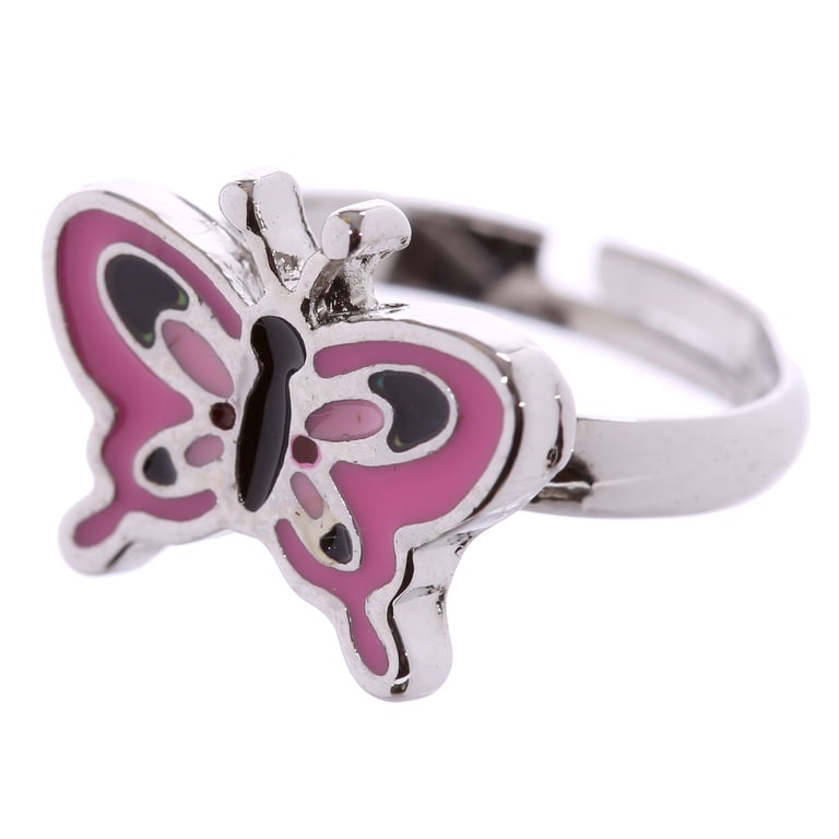 Animal & Flower Mood Ring - Adjustable and CE Marked Jewelry for Kids