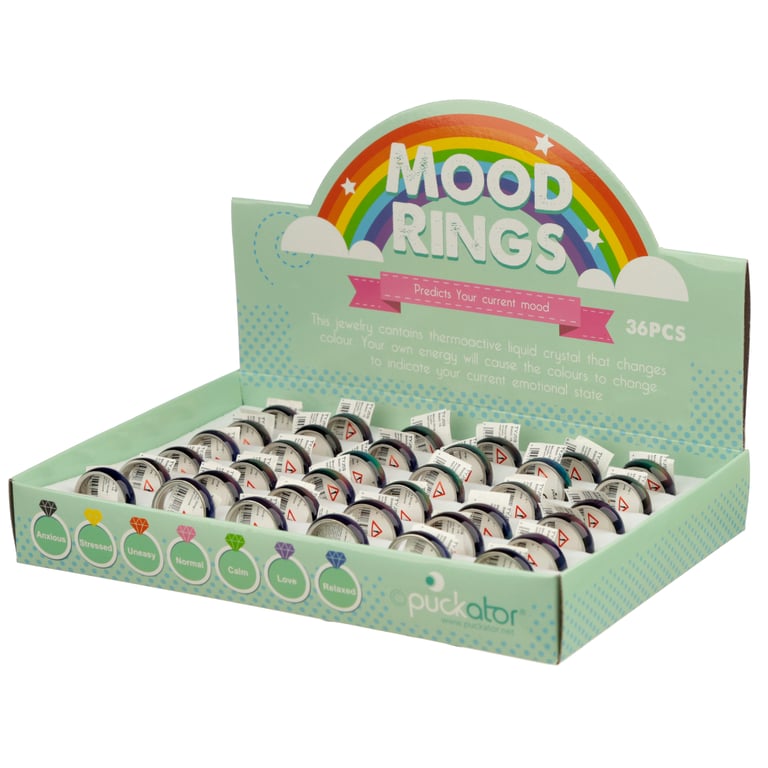 Zinc Mood Ring - CE/UKCA Marked & EN71 Compliant