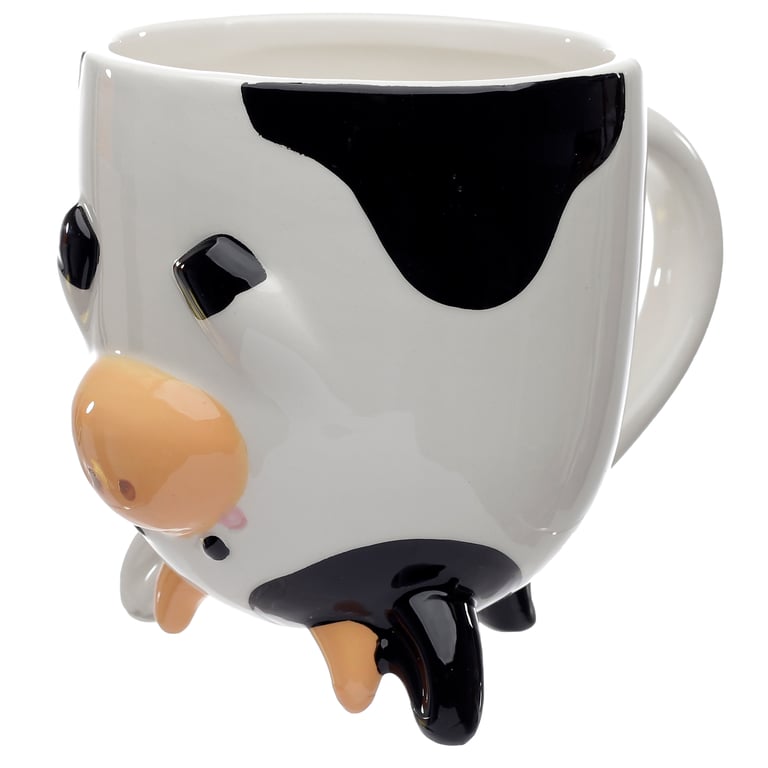 Ceramic Bramley Bunch Farm Upside Down Mug - 500ml, Dishwasher & Microwave Safe