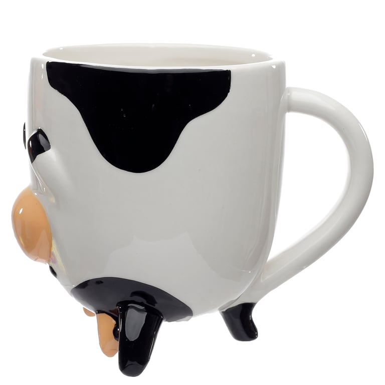 Ceramic Bramley Bunch Farm Upside Down Mug - 500ml, Dishwasher & Microwave Safe