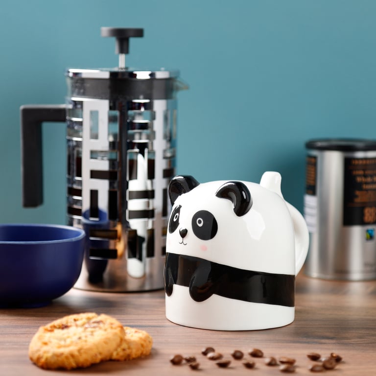 Dolomite Ceramic Novelty Upside Down Mug - Food Safe & 500ml Capacity