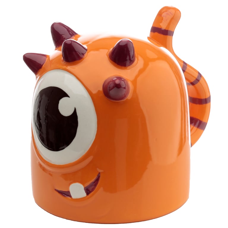 Monstarz Monster Upside Down Ceramic Mug - 550ml Food Safe Design