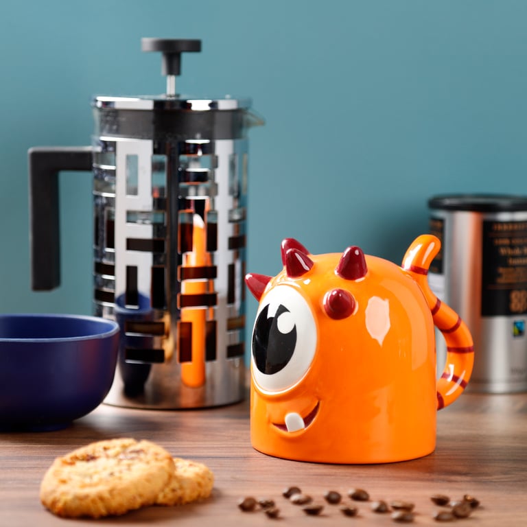 Monstarz Monster Upside Down Ceramic Mug - 550ml Food Safe Design