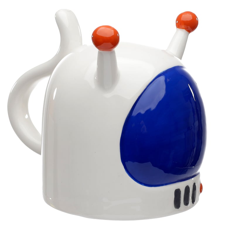 Space Cadet Astronaut Ceramic Upside Down Mug - Dishwasher and Microwave Safe Free Design
