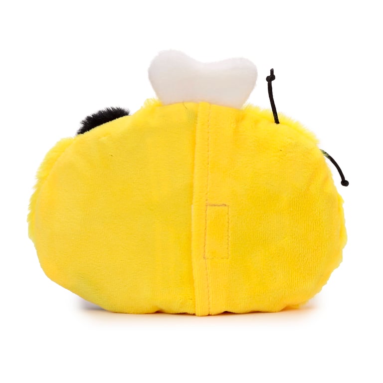 Microwavable Plush Lavender Heat Pack - Bumble Bee, Safety Approved Home Remedy Heat Therapy Pack with Wheat and Lavender Seeds