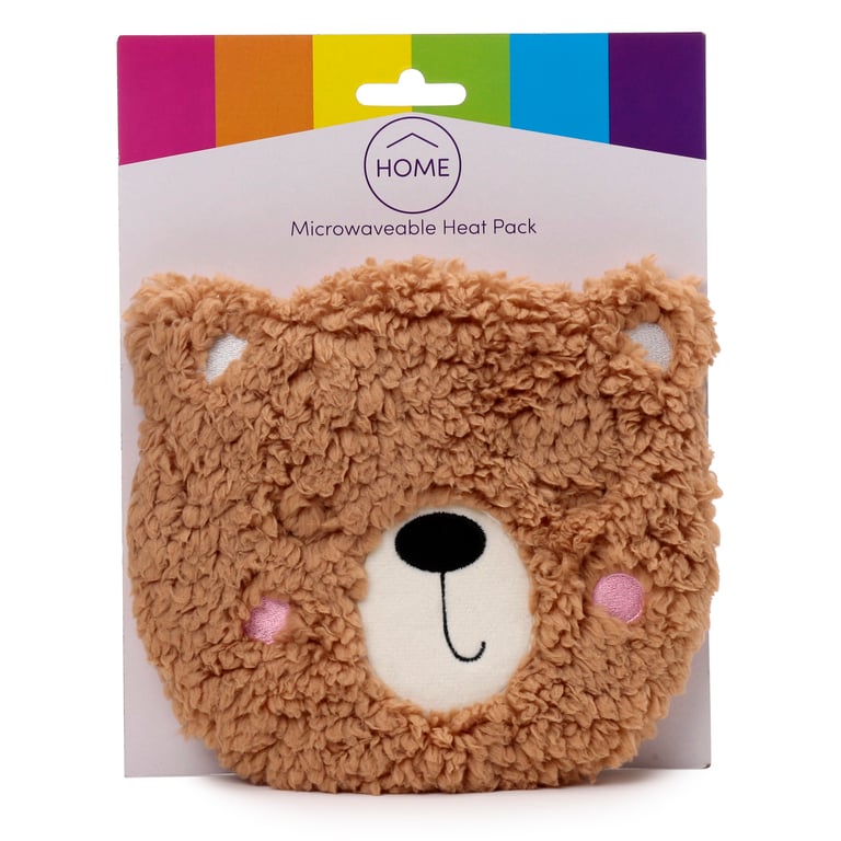 Microwavable Plush Lavender Heat Pack - Teddy Bear Gift for Relief and Relaxation