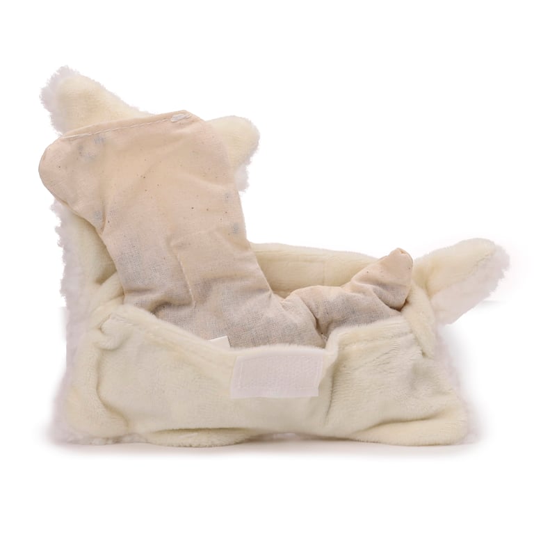 Microwavable Plush Lavender Heat Pack - Westie Dog Toy for Relaxation and Comfort