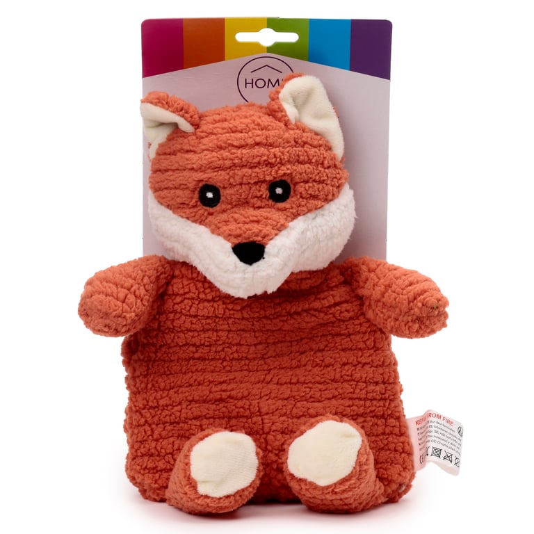 Microwavable Plush Lavender Heat Pack - Fox (Child Safe & British Standard Compliant)