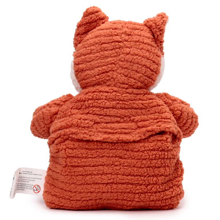 Microwavable Plush Lavender Heat Pack - Fox (Child Safe & British Standard Compliant)