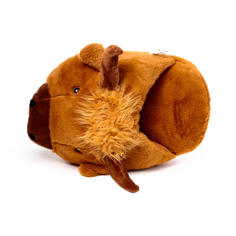 Plush Maxi Slipper Foot Warmer - Thermal Comfort with Polyester Construction and PE Sole