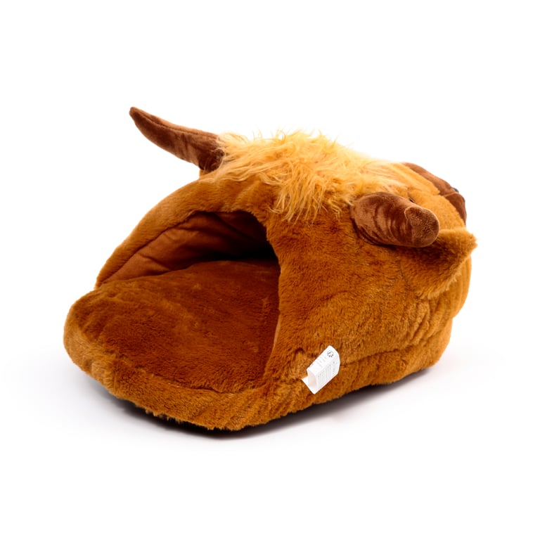 Plush Maxi Slipper Foot Warmer - Thermal Comfort with Polyester Construction and PE Sole