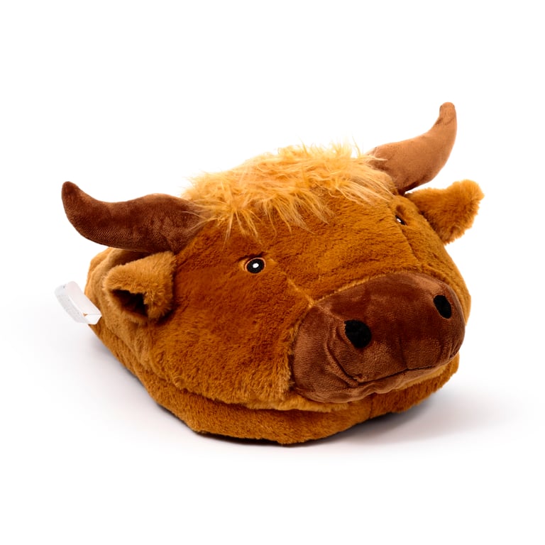 Plush Maxi Slipper Foot Warmer - Thermal Comfort with Polyester Construction and PE Sole