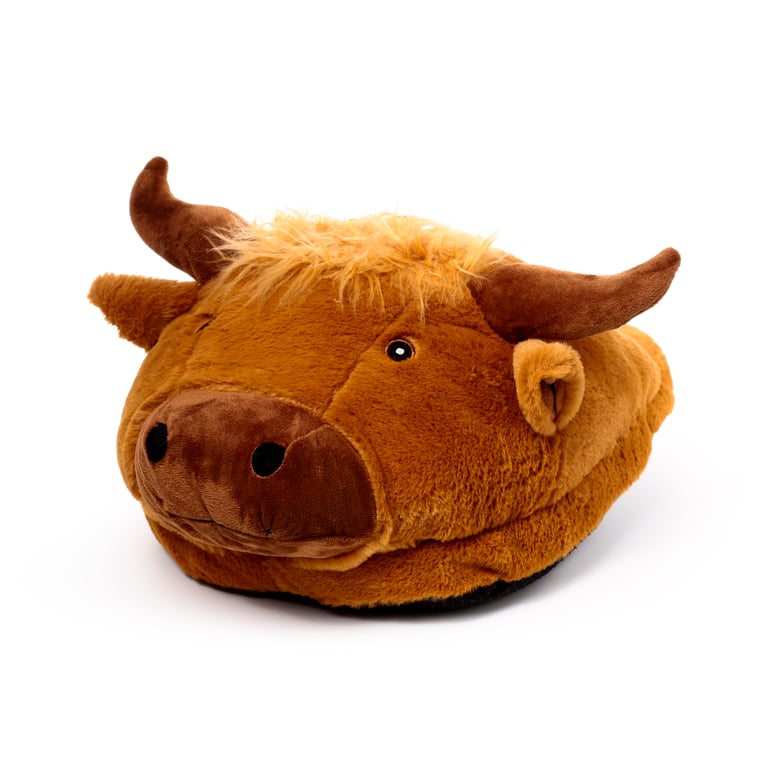 Plush Maxi Slipper Foot Warmer - Thermal Comfort with Polyester Construction and PE Sole