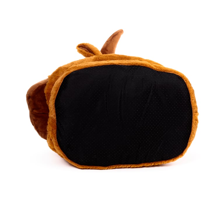 Plush Maxi Slipper Foot Warmer - Thermal Comfort with Polyester Construction and PE Sole